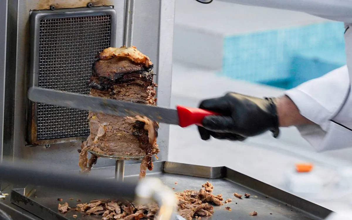 Beef Shawarma Station for 20 Persons