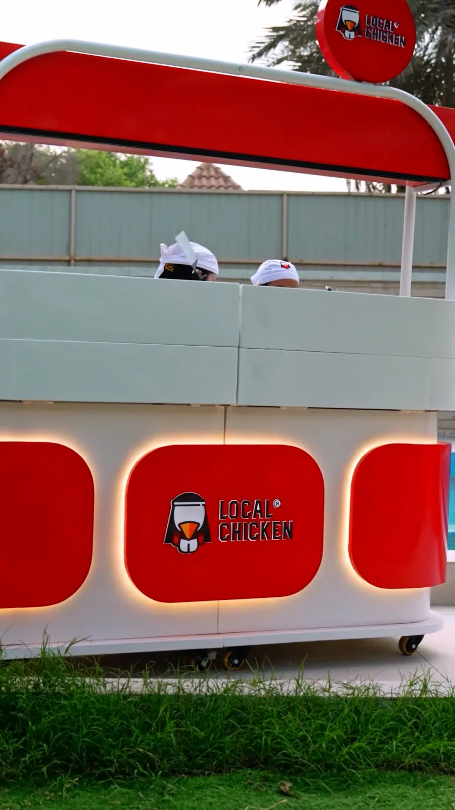 The Local Chicken cart