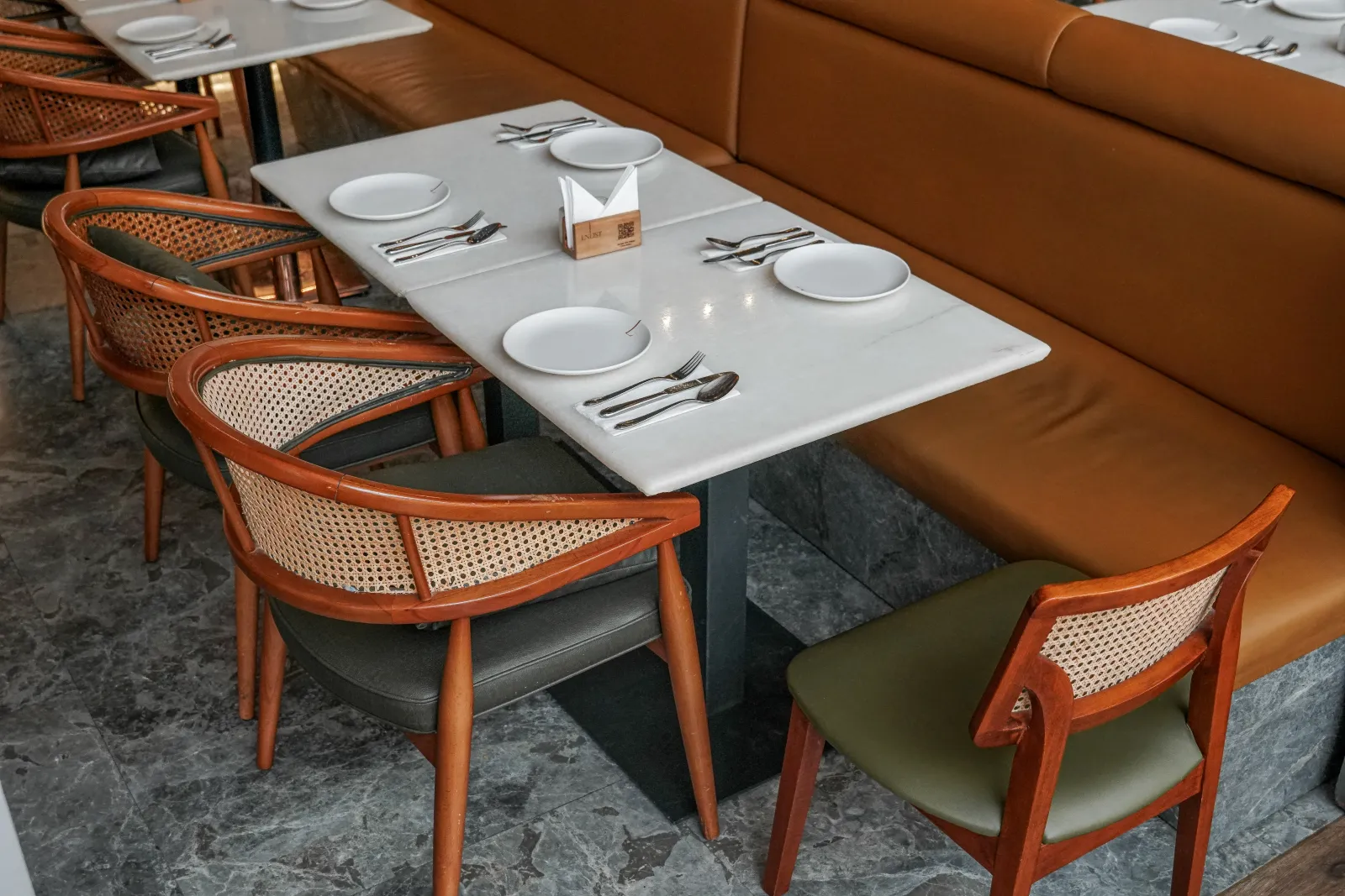 A table set at Enlist