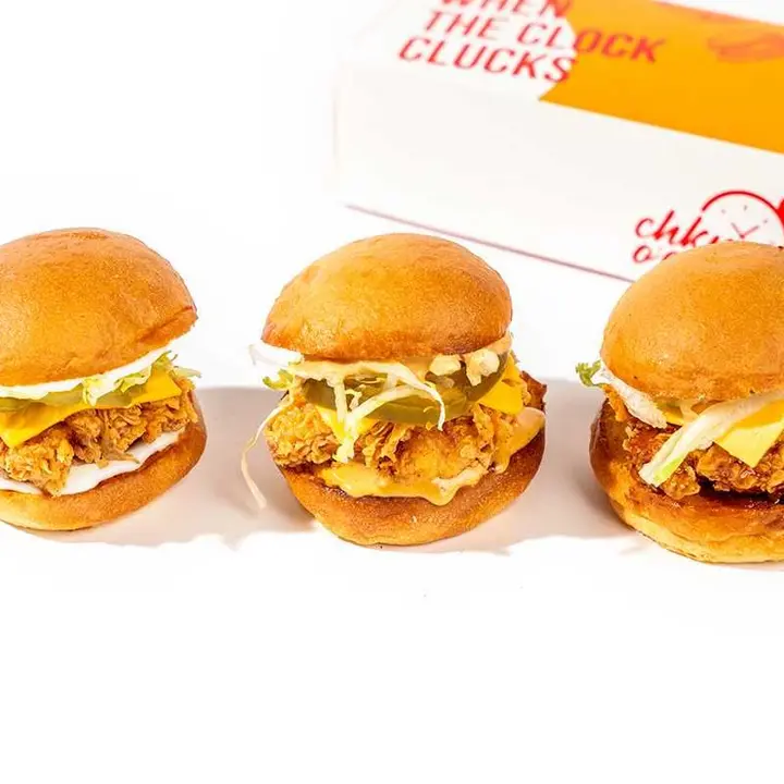 Trio sliders