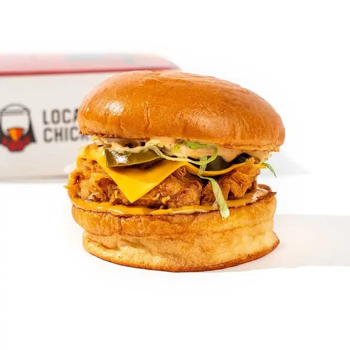 Local Chicken Spicy Bun Sandwich