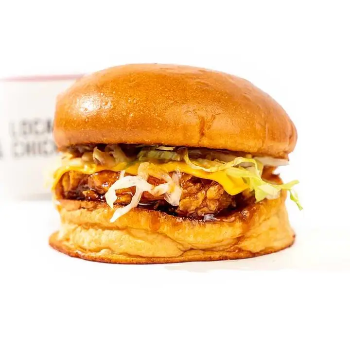 Maple Glazed Chicken Bun
